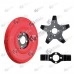 Disc motocoasa cu protectie - 2 lame